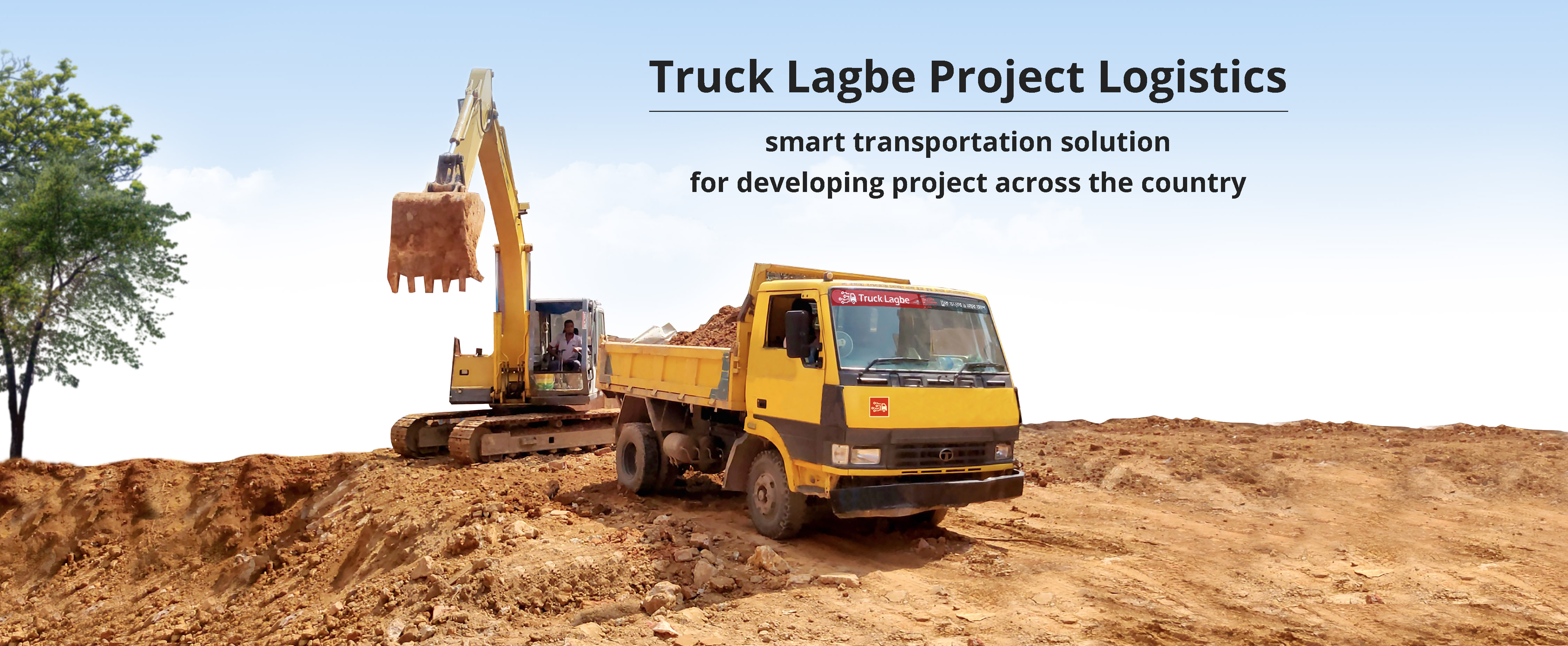 Truck Lagbe Project Logistics smart transportation solution for development projects across the